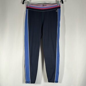 GapFit Blue Side Stripe Eclipse Athletic Leggings
